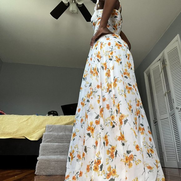 Long Floral Dress - Picture 3 of 7